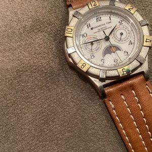 Vintage Innovative Time Corp Stainless Steel watch with Date Window